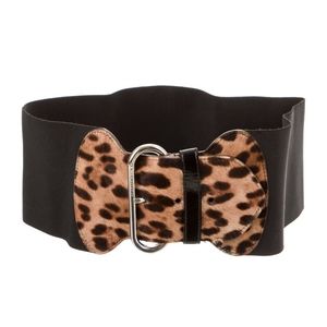 Dolce & Gabbana leopard print belt